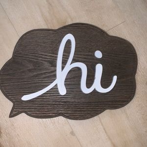 It’s a little chipped on the i but it’s got the tags on still